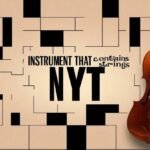 Instrument That Contains Strings NYT